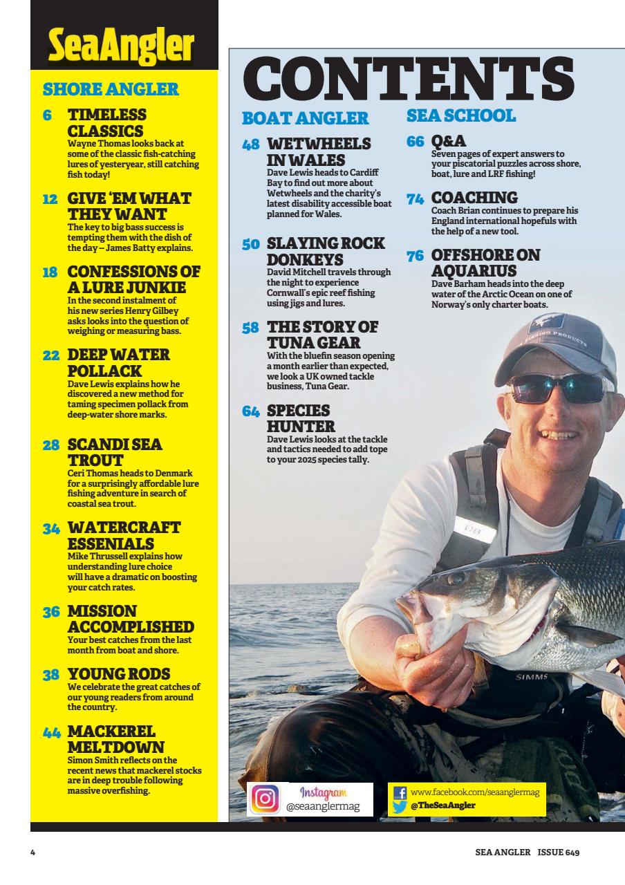 Sea Angler Preview Pages