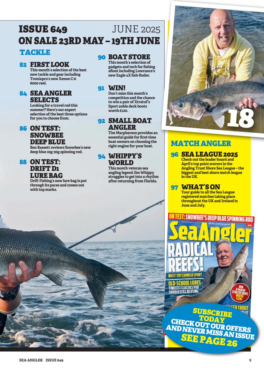 Sea Angler Preview Pages