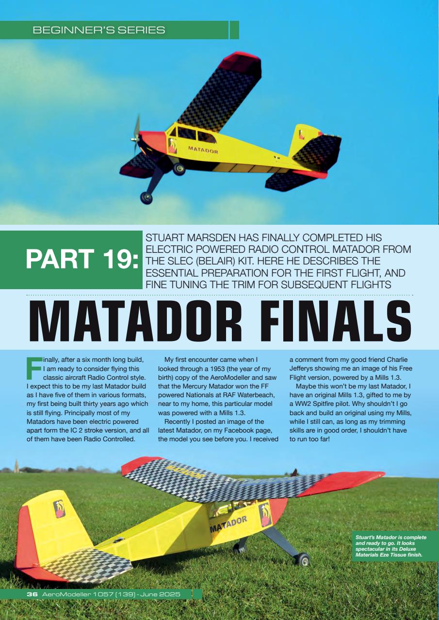 AeroModeller Preview Pages