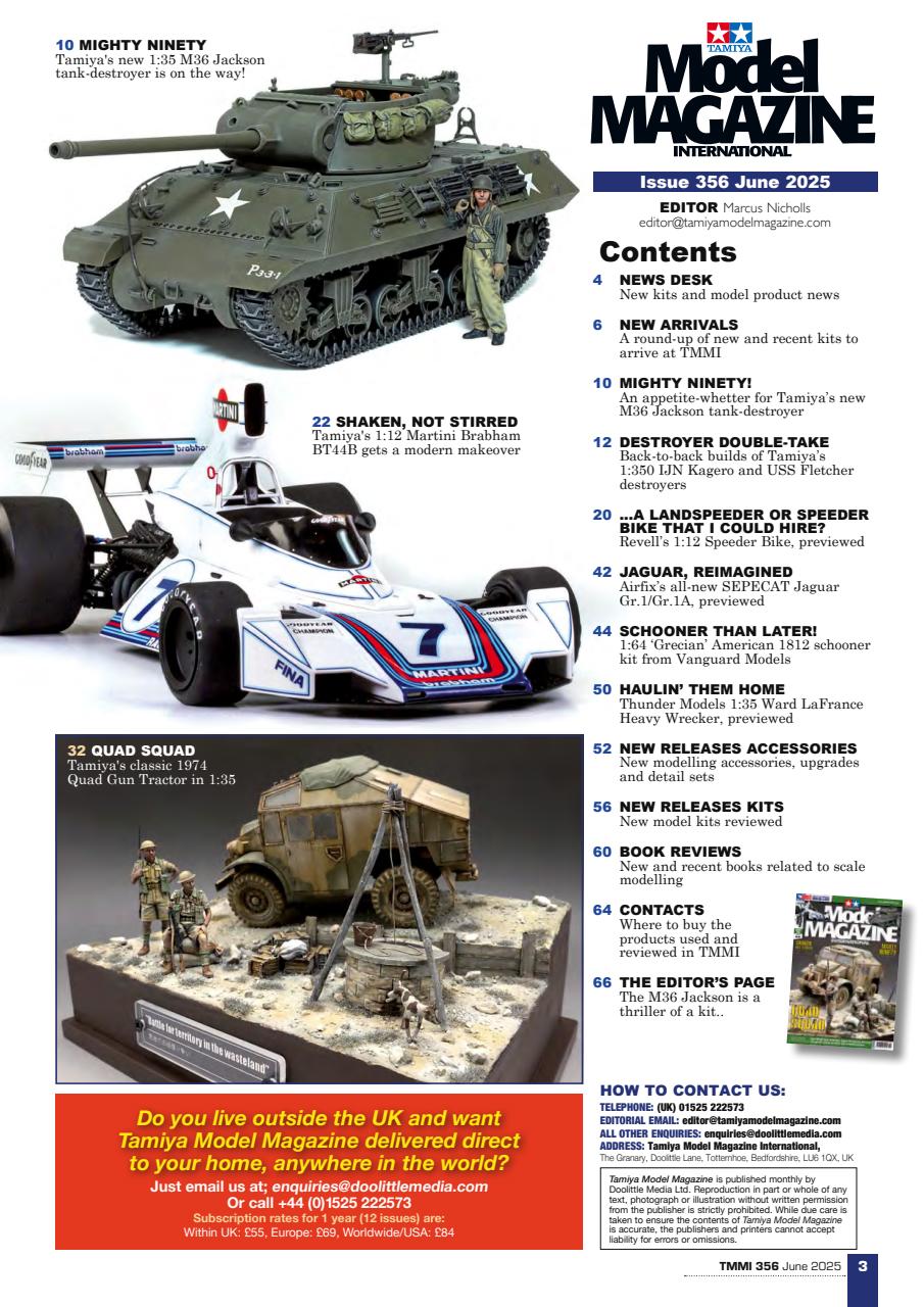 Tamiya Model Magazine Preview Pages