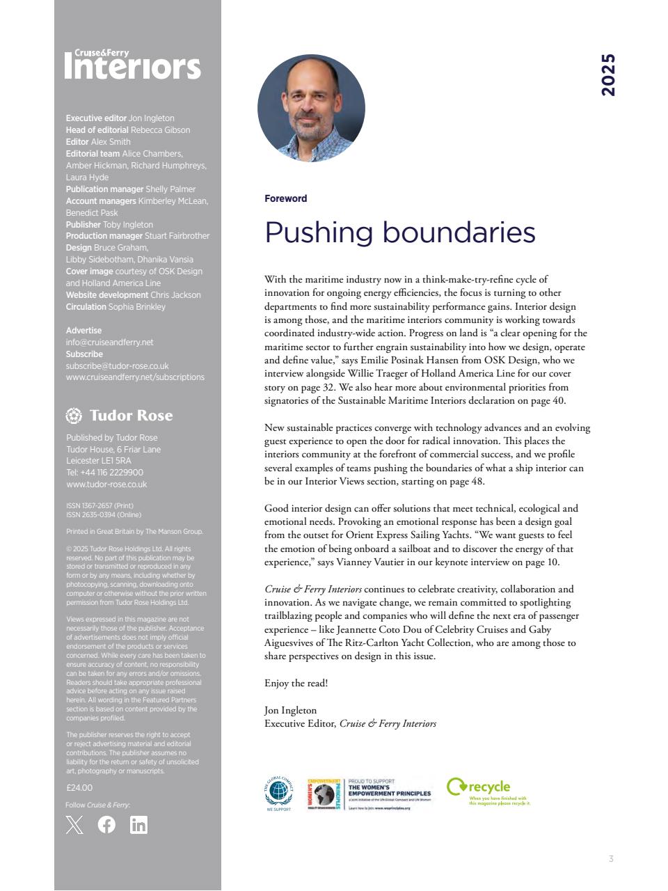 Cruise & Ferry Preview Pages