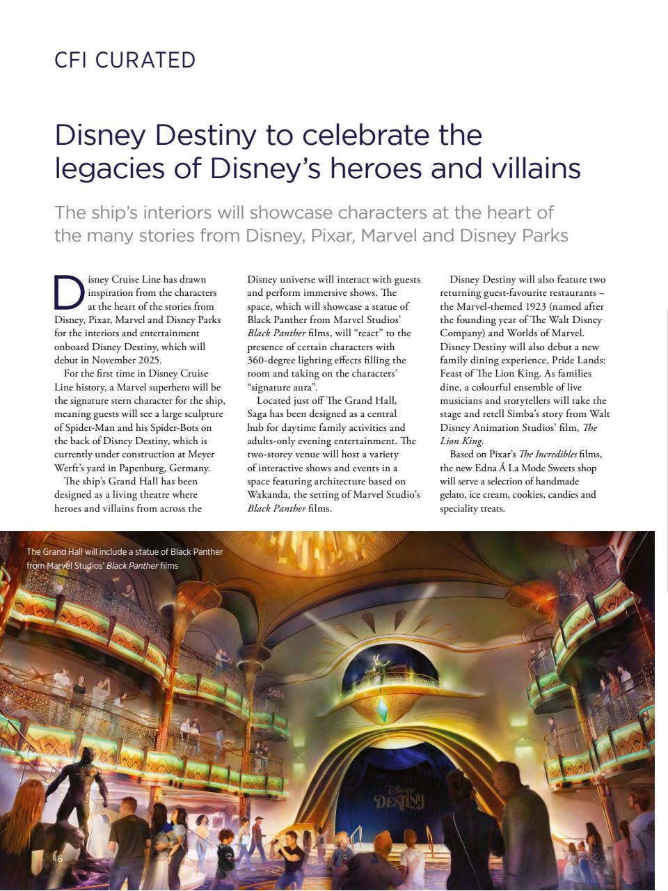 Cruise & Ferry Preview Pages