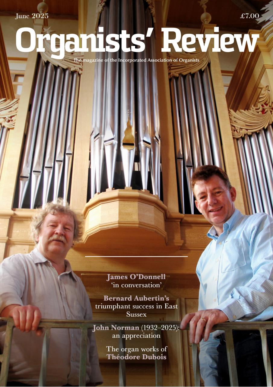 Organists' Review Preview Pages