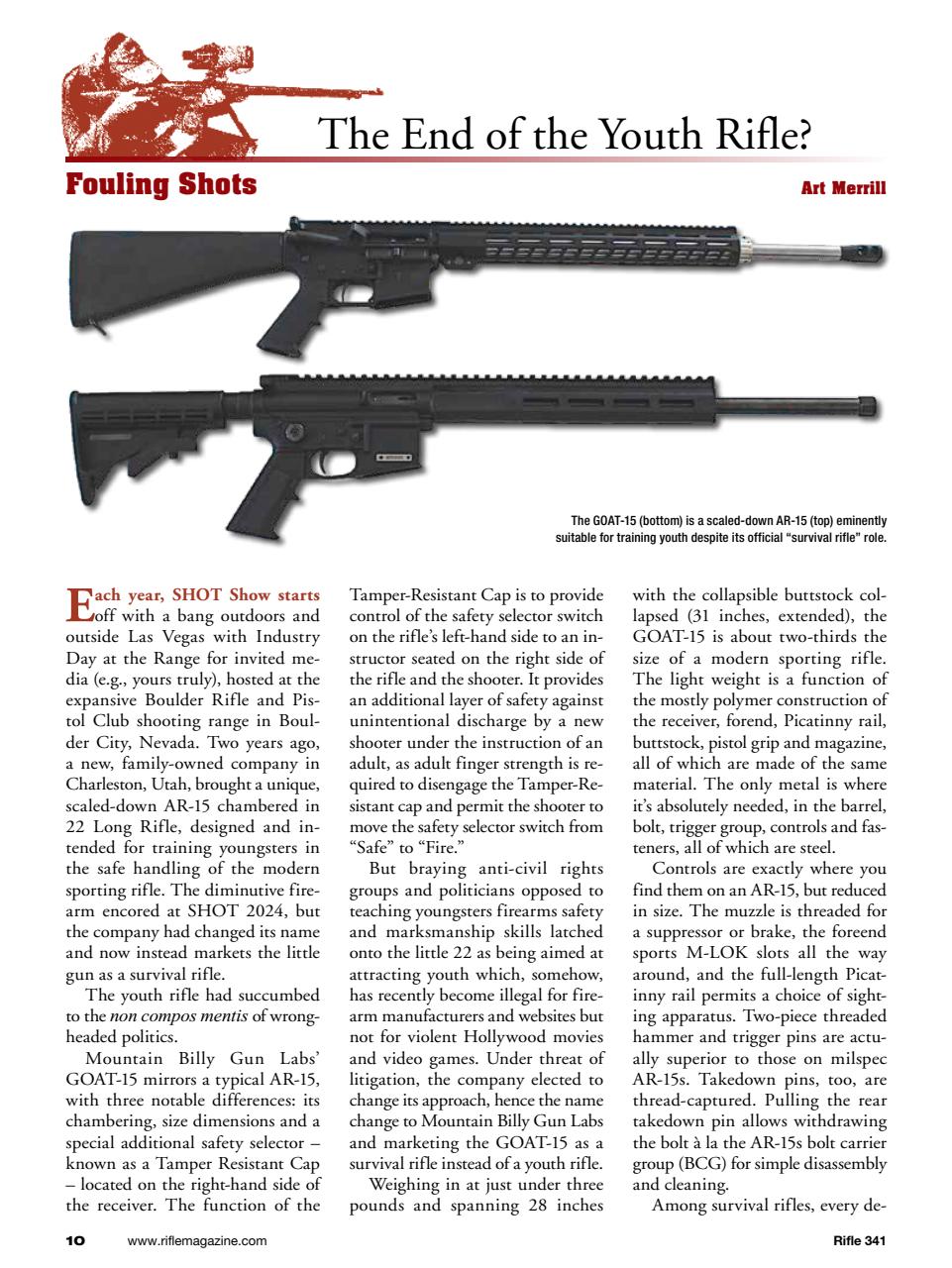 Rifle Preview Pages