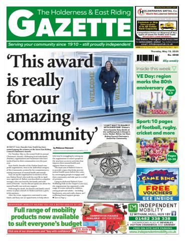 The Holderness & Hornsea Gazette issue Holderness Gazette May 15, 2025