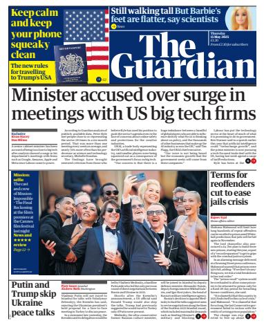 The Guardian Newspaper issue Thursday, 15 May 2025