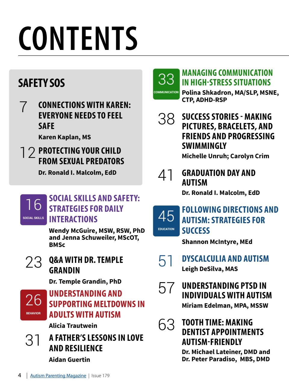 Autism Parenting Preview Pages