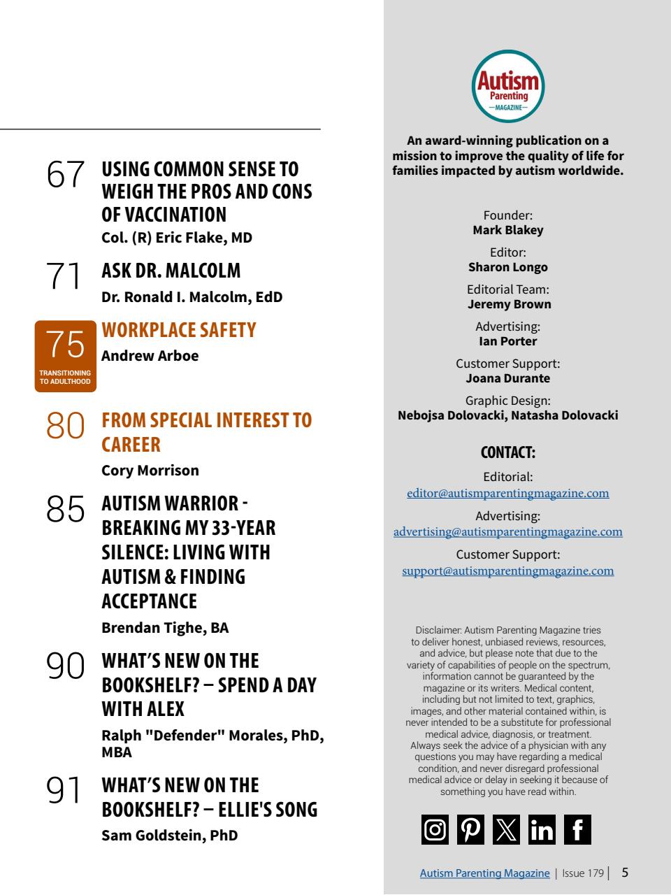 Autism Parenting Preview Pages