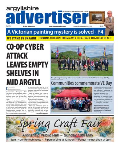 Argyllshire Advertiser issue Friday, May 16, 2025