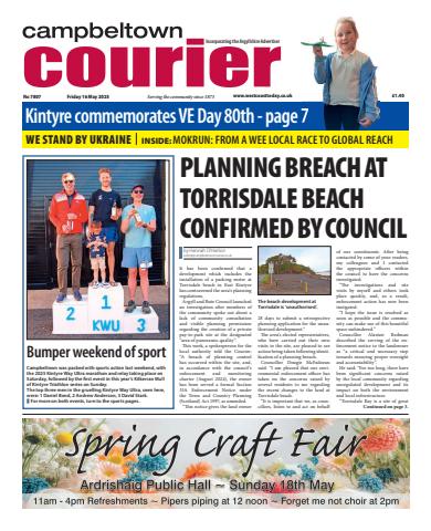 Campbeltown Courier issue Friday, May 16, 2025