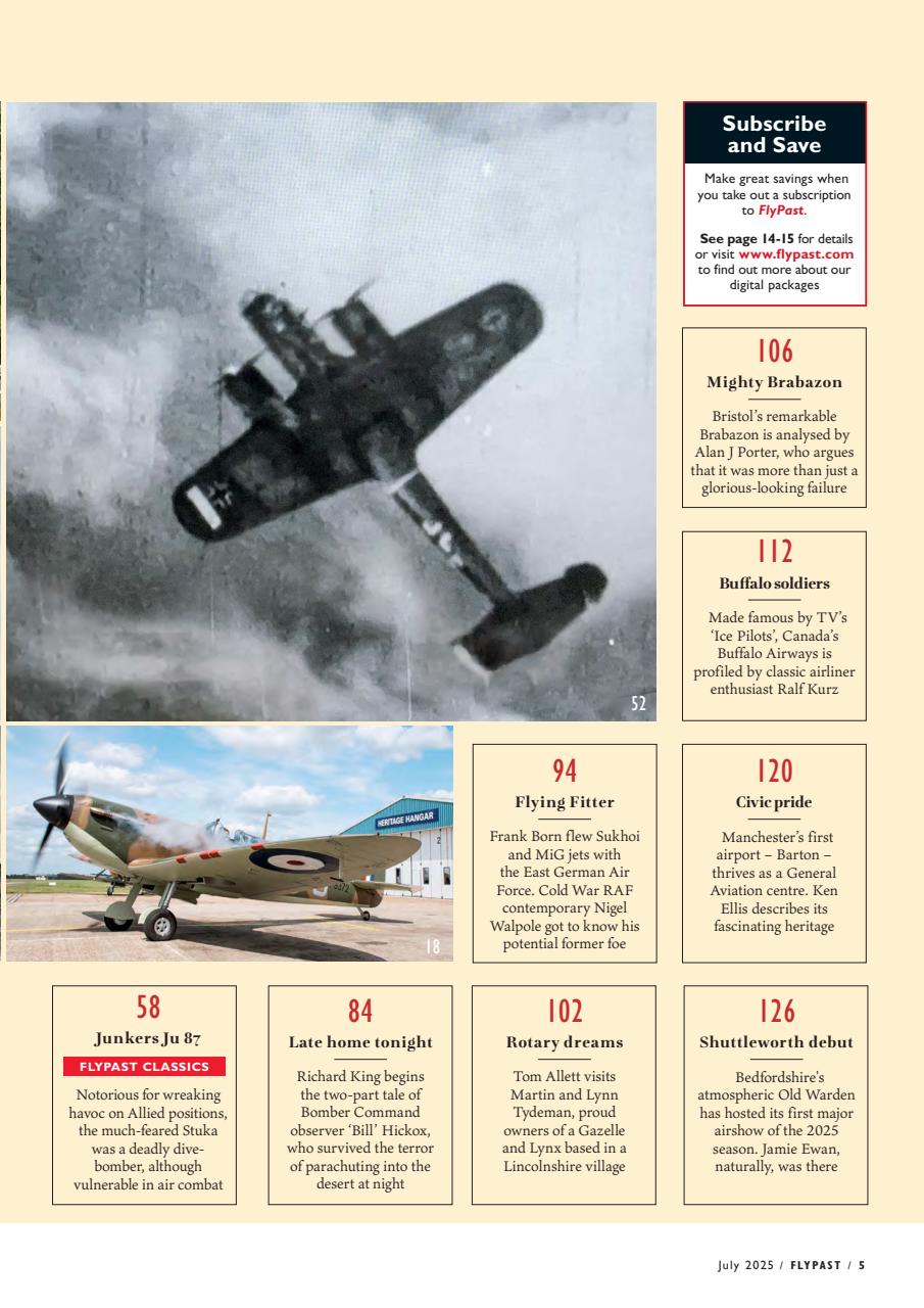 FlyPast Preview Pages