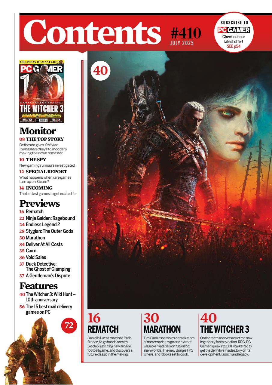 PC Gamer (UK Edition) Preview Pages