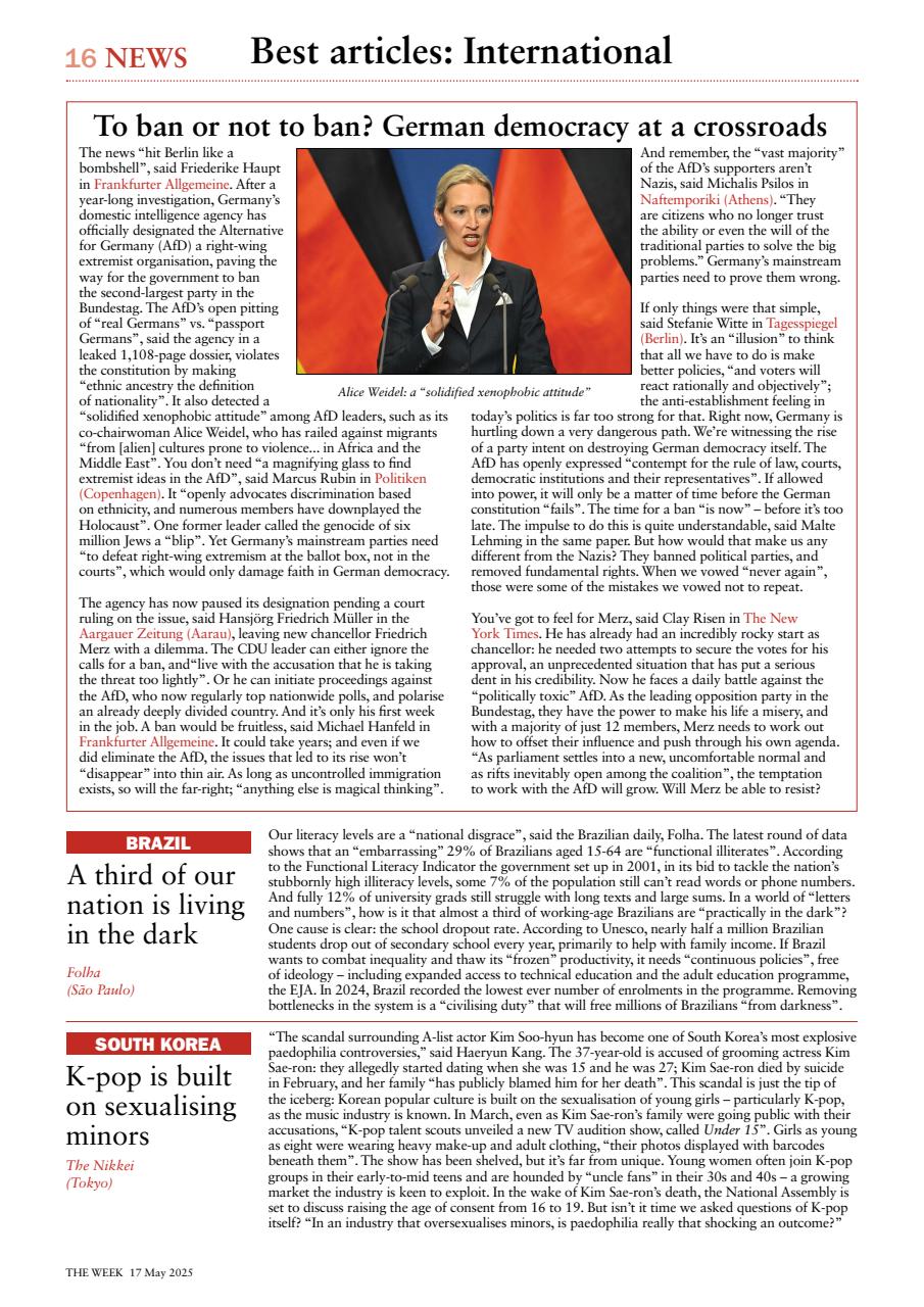 The Week Preview Pages