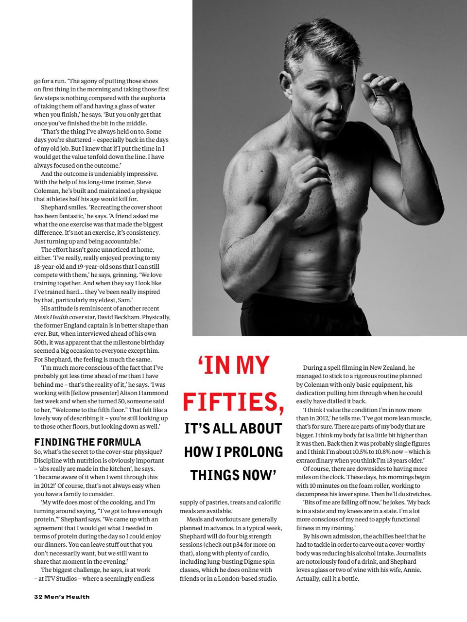 Men's Health Preview Pages