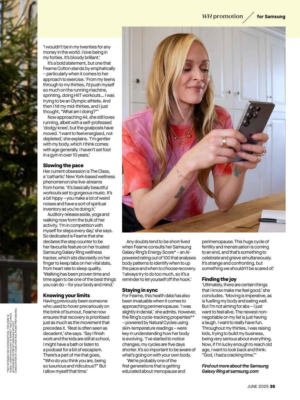 Women's Health Preview Pages