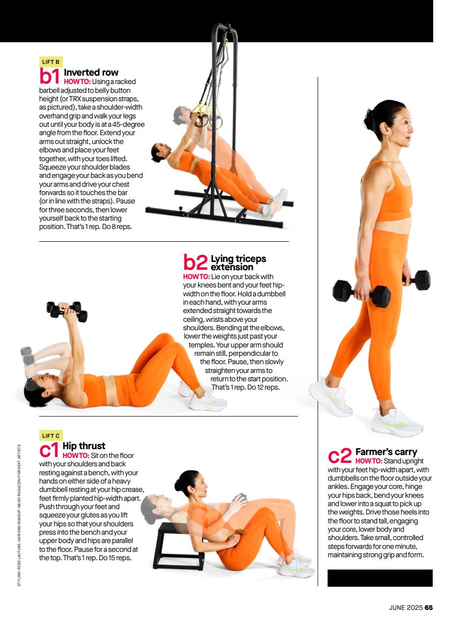 Women's Health Preview Pages