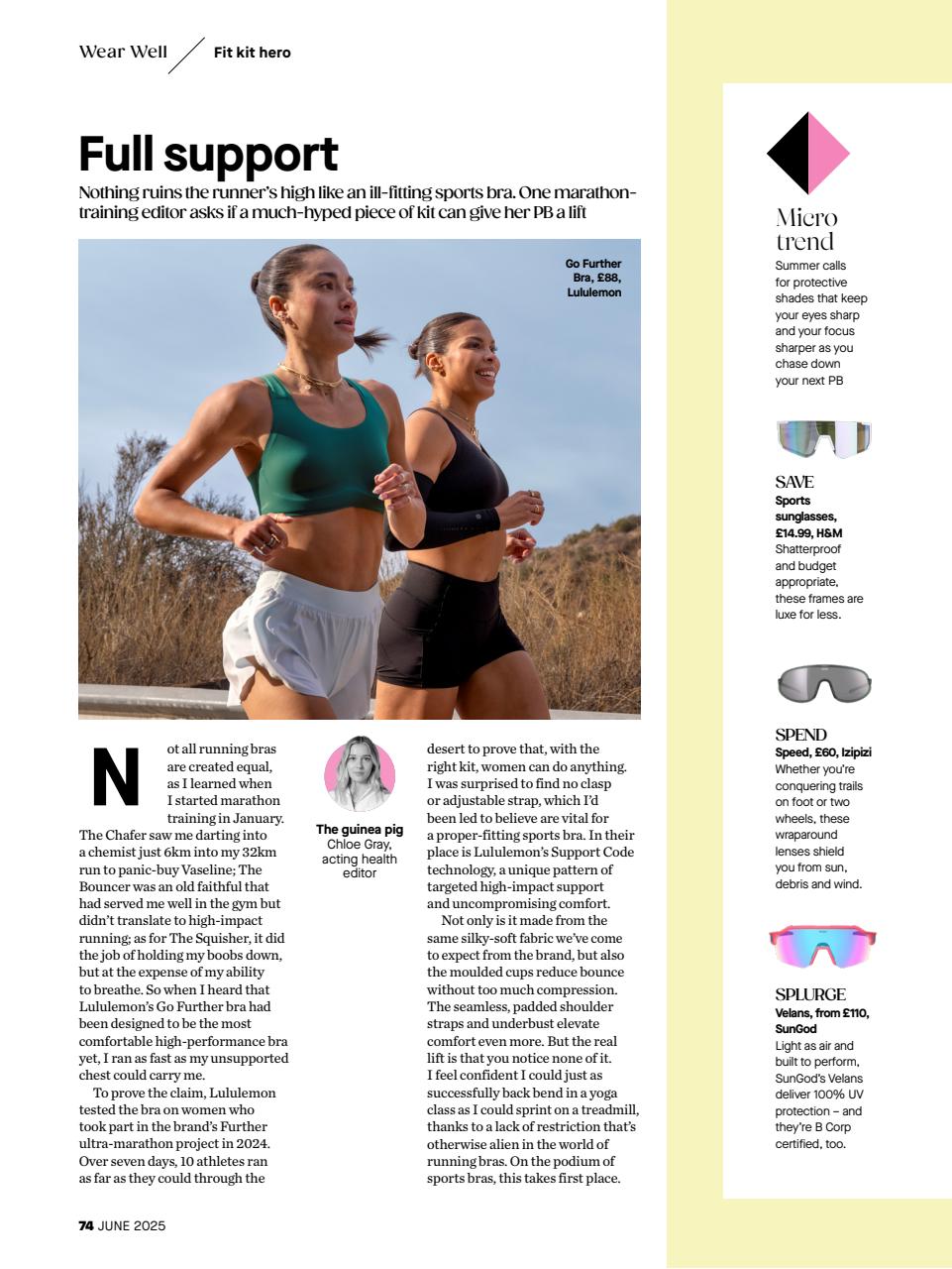 Women's Health Preview Pages