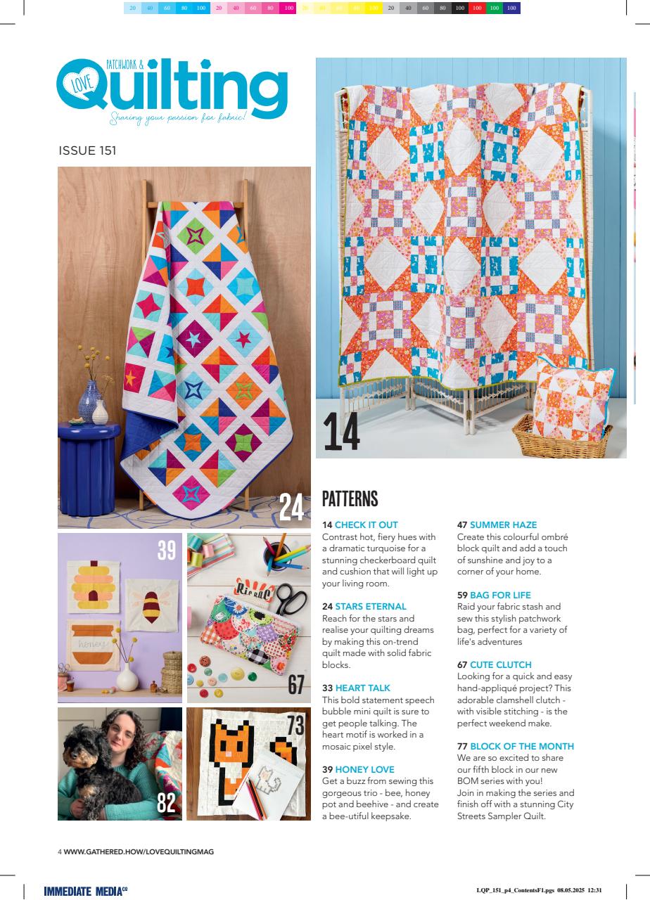 Love Patchwork & Quilting Preview Pages