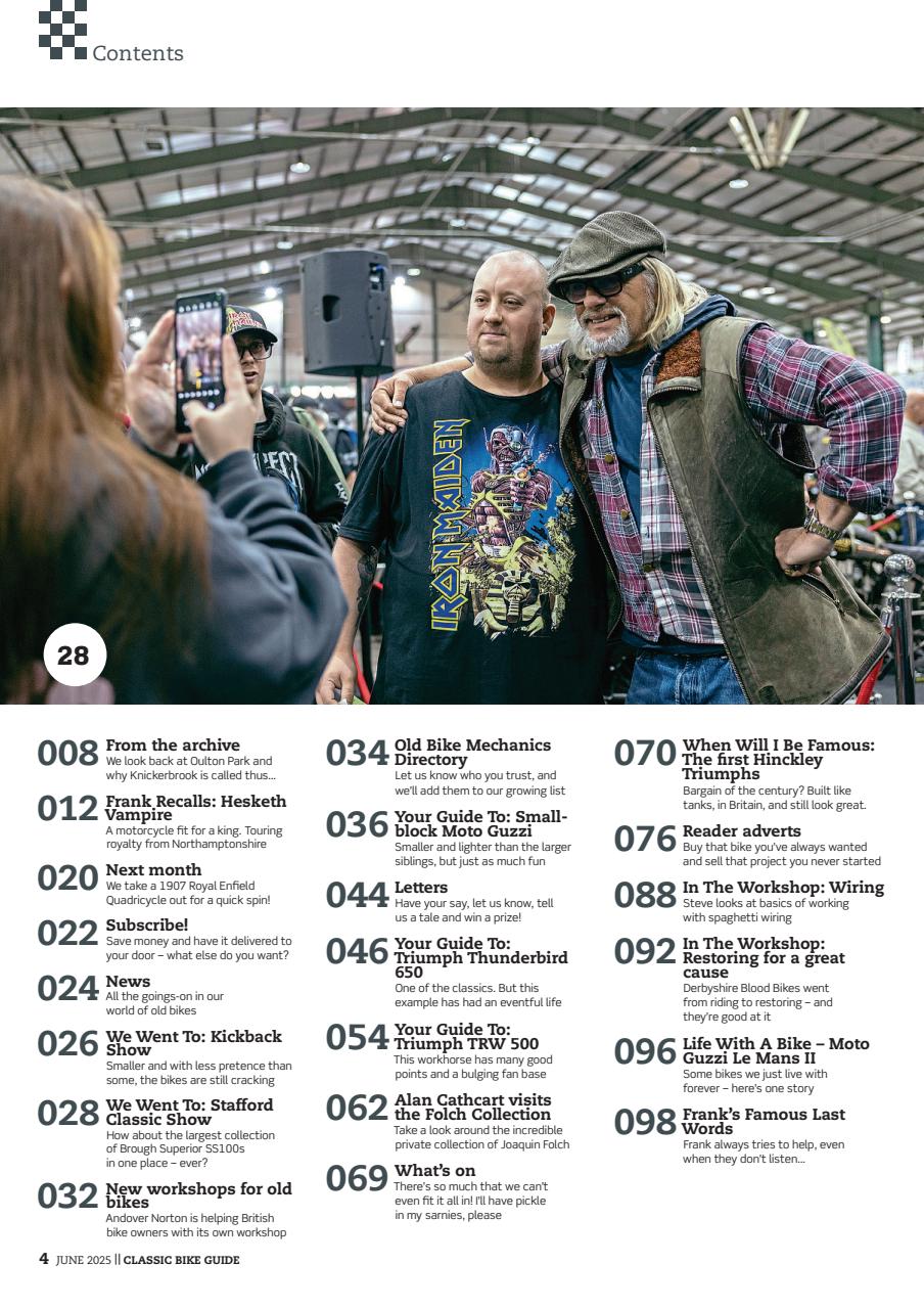Classic Bike Guide Preview Pages