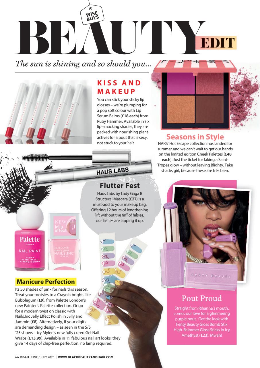 Black Beauty & Hair – the UK's No. 1 Black magazine Preview Pages