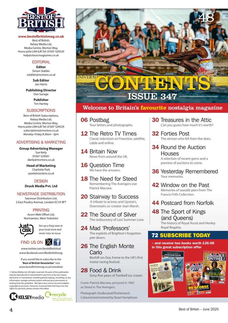 Best of British Preview Pages