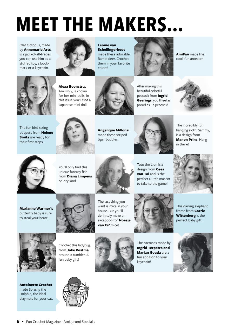 Fun Amigurumi Magazine Preview Pages