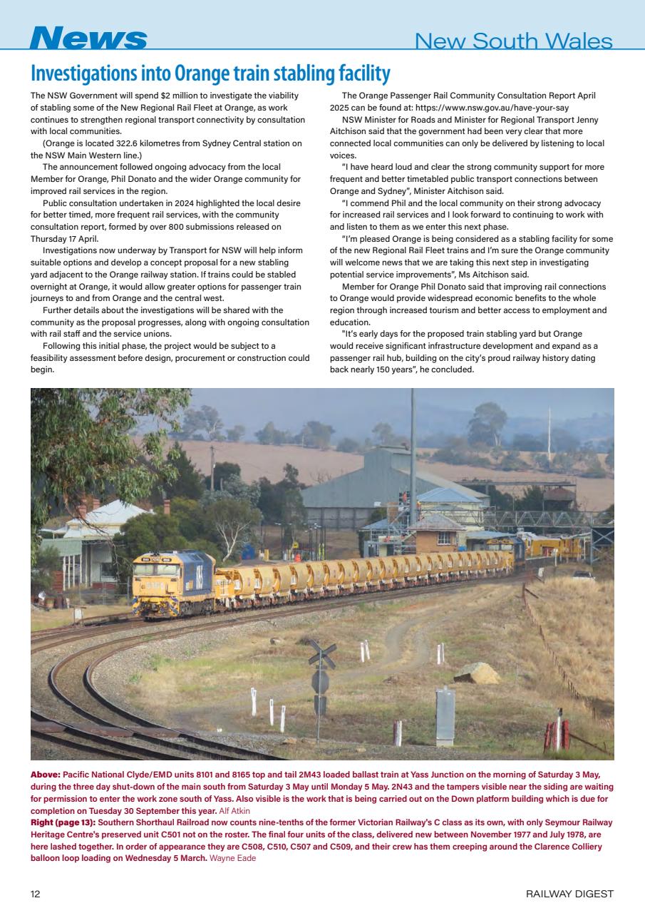 Railway Digest Preview Pages
