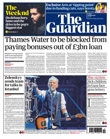 The Guardian Newspaper issue Friday, 16 May 2025