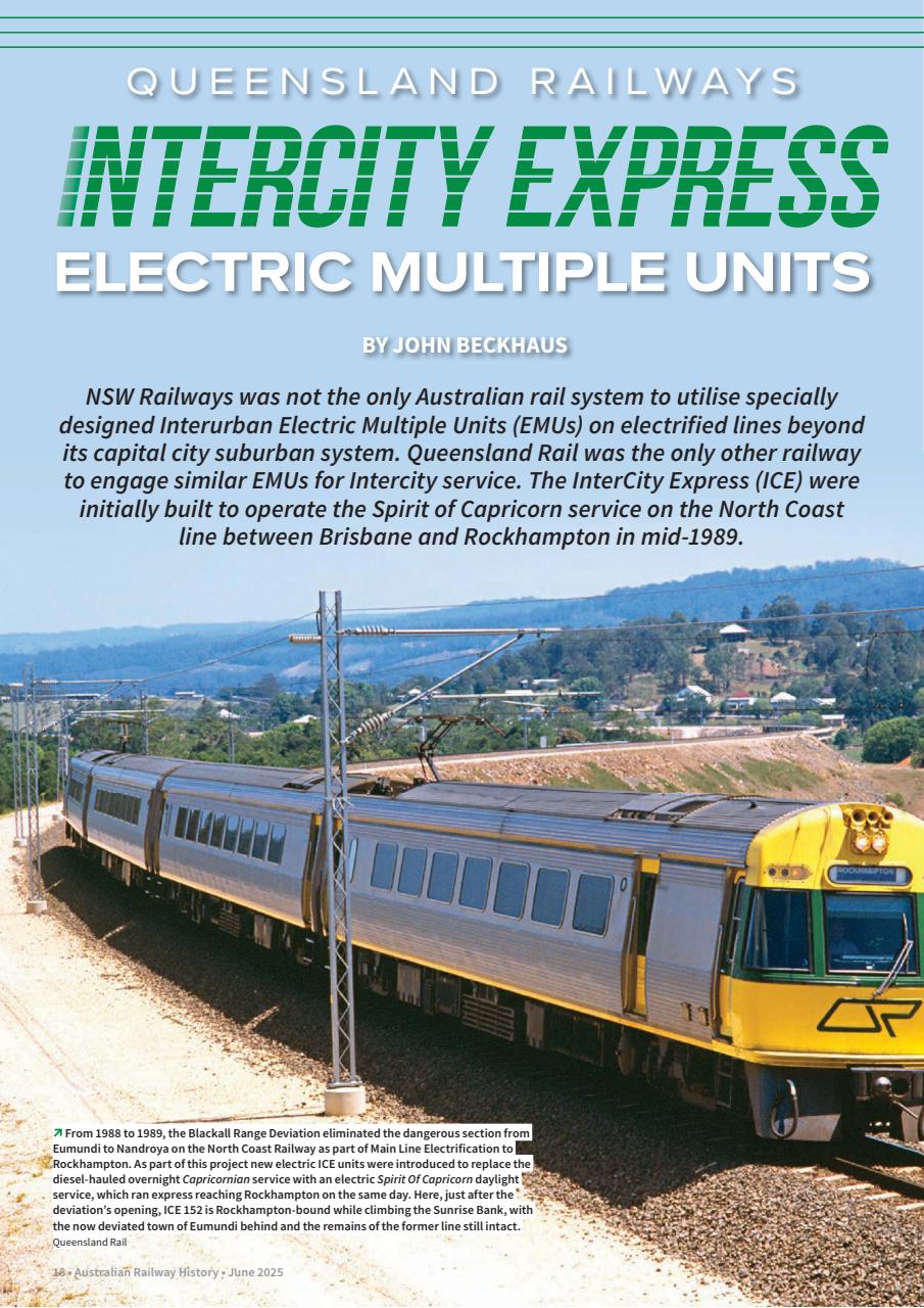 Australian Railway History Preview Pages
