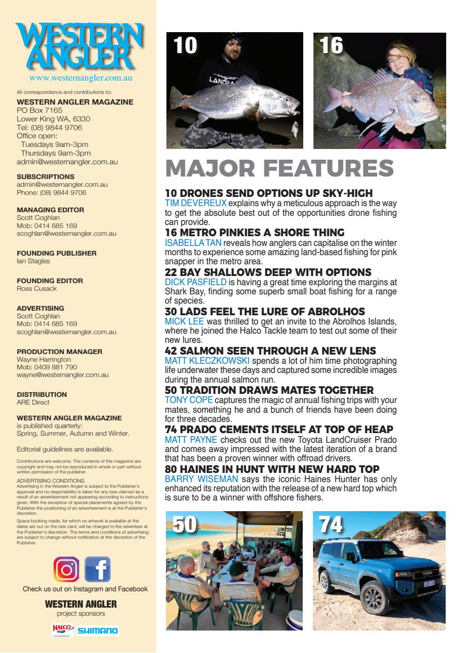 Western Angler Preview Pages