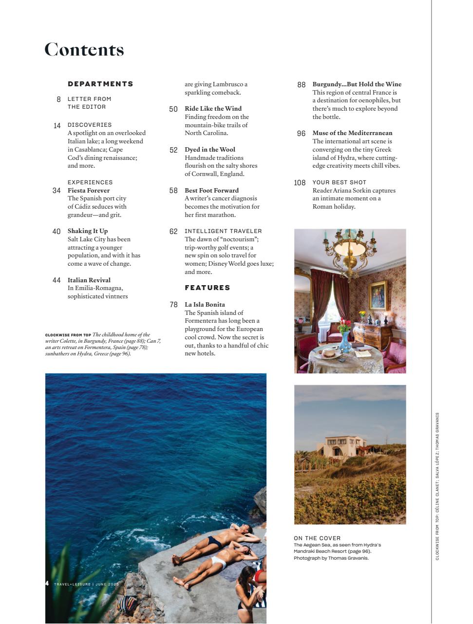 Travel + Leisure Preview Pages