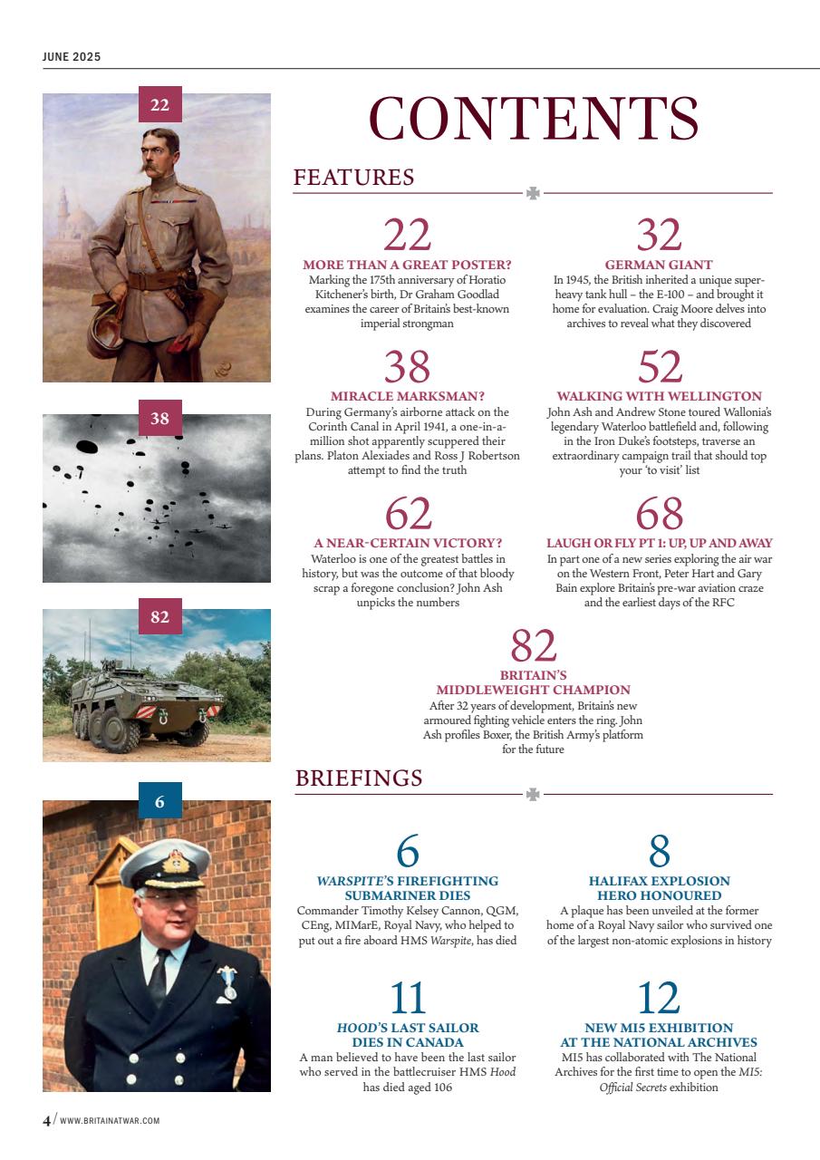 Britain at War Magazine Preview Pages