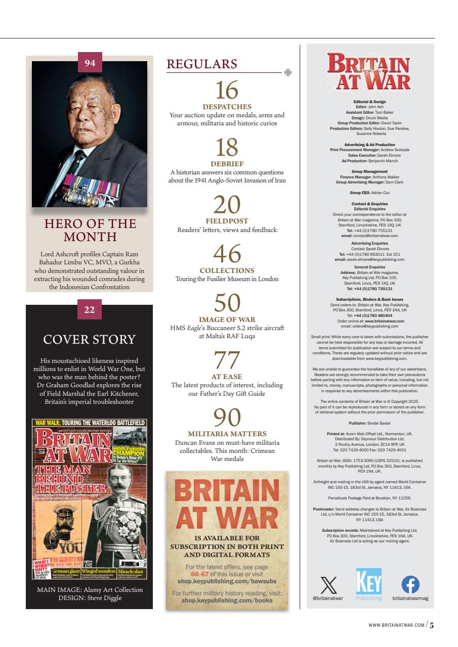 Britain at War Magazine Preview Pages