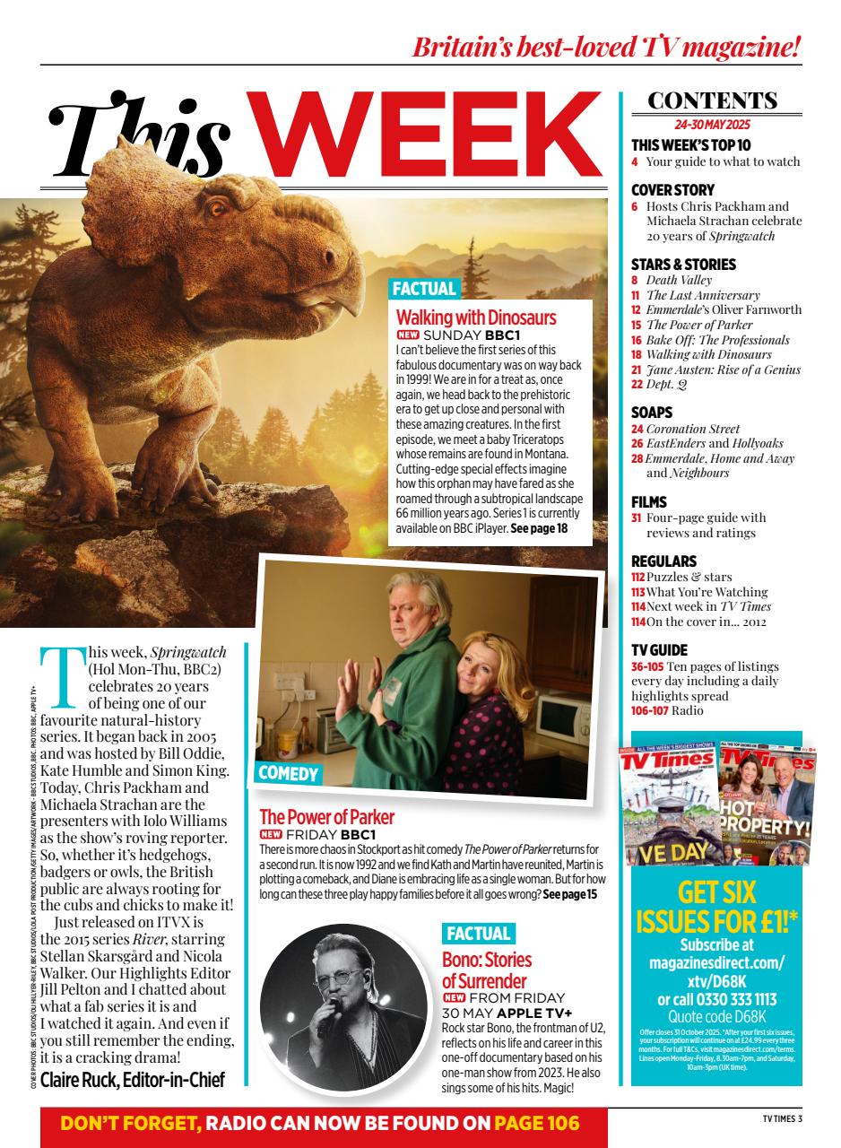 TV Times Preview Pages