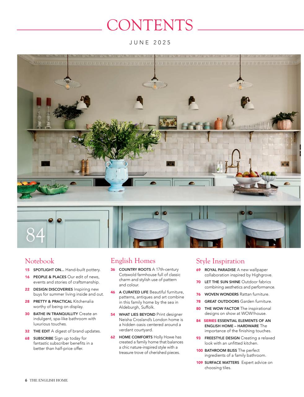 The English Home Preview Pages