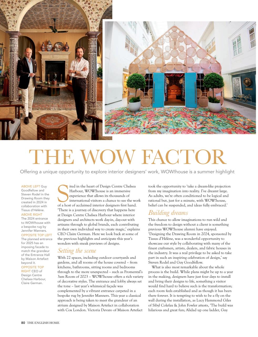 The English Home Preview Pages