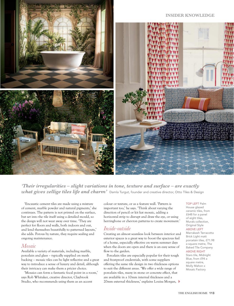 The English Home Preview Pages