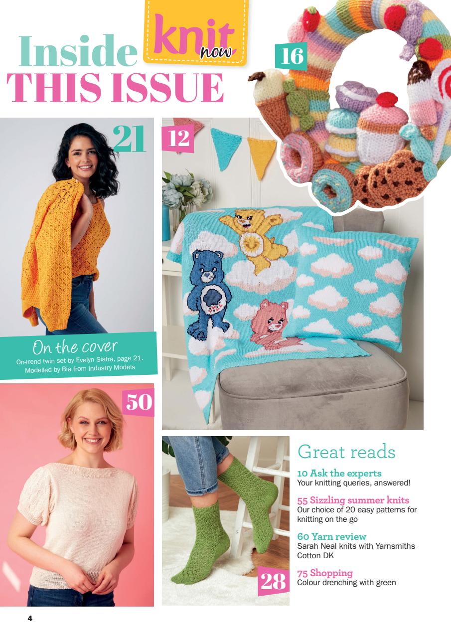 Knit Now Preview Pages