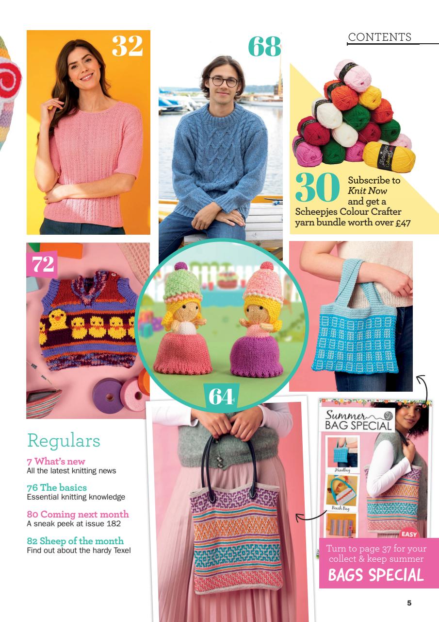 Knit Now Preview Pages