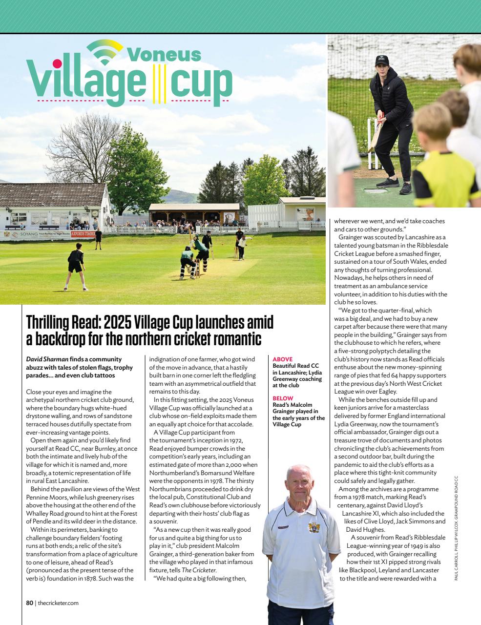 The Cricketer Magazine Preview Pages
