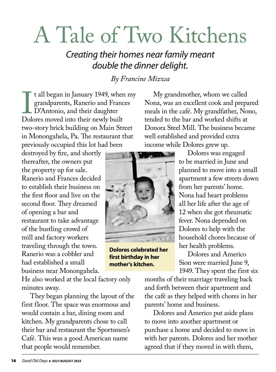 Good Old Days Preview Pages