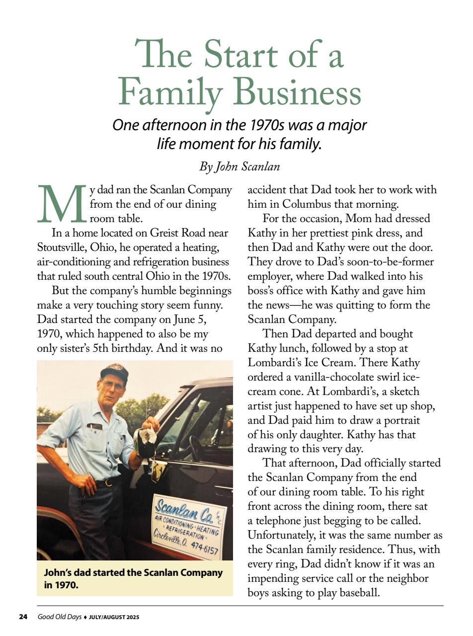 Good Old Days Preview Pages