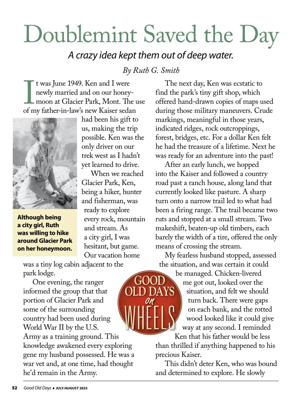 Good Old Days Preview Pages