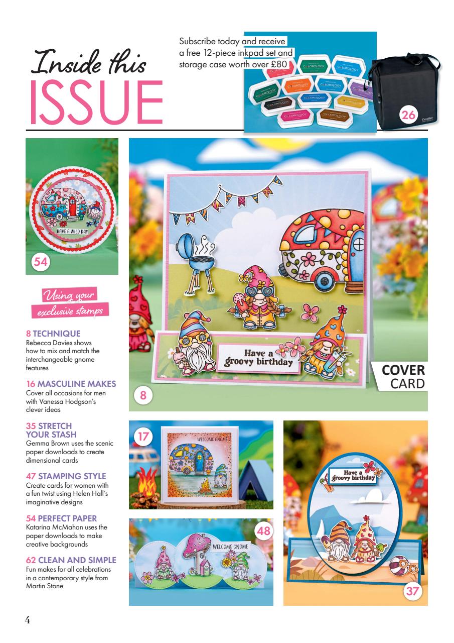 Creative Stamping Preview Pages