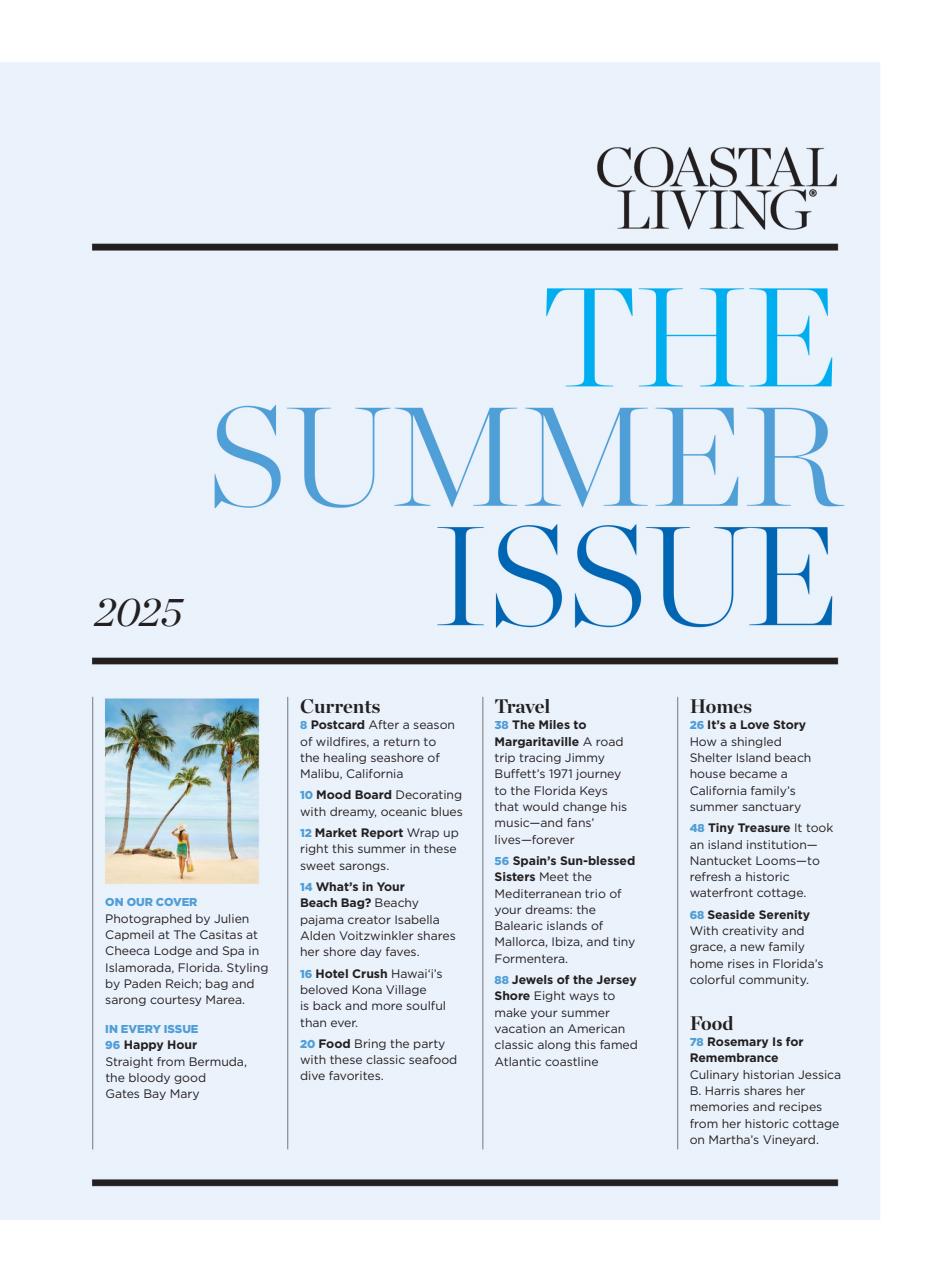 Coastal Living Preview Pages