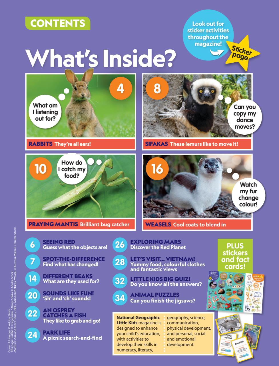 National Geographic Little Kids Preview Pages