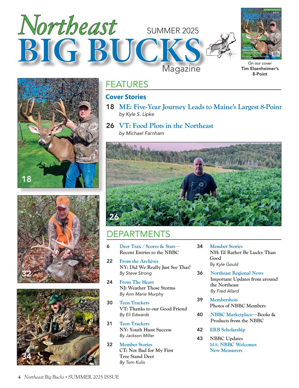 Northeast Big Bucks Preview Pages