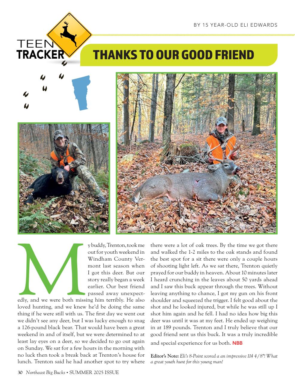 Northeast Big Bucks Preview Pages