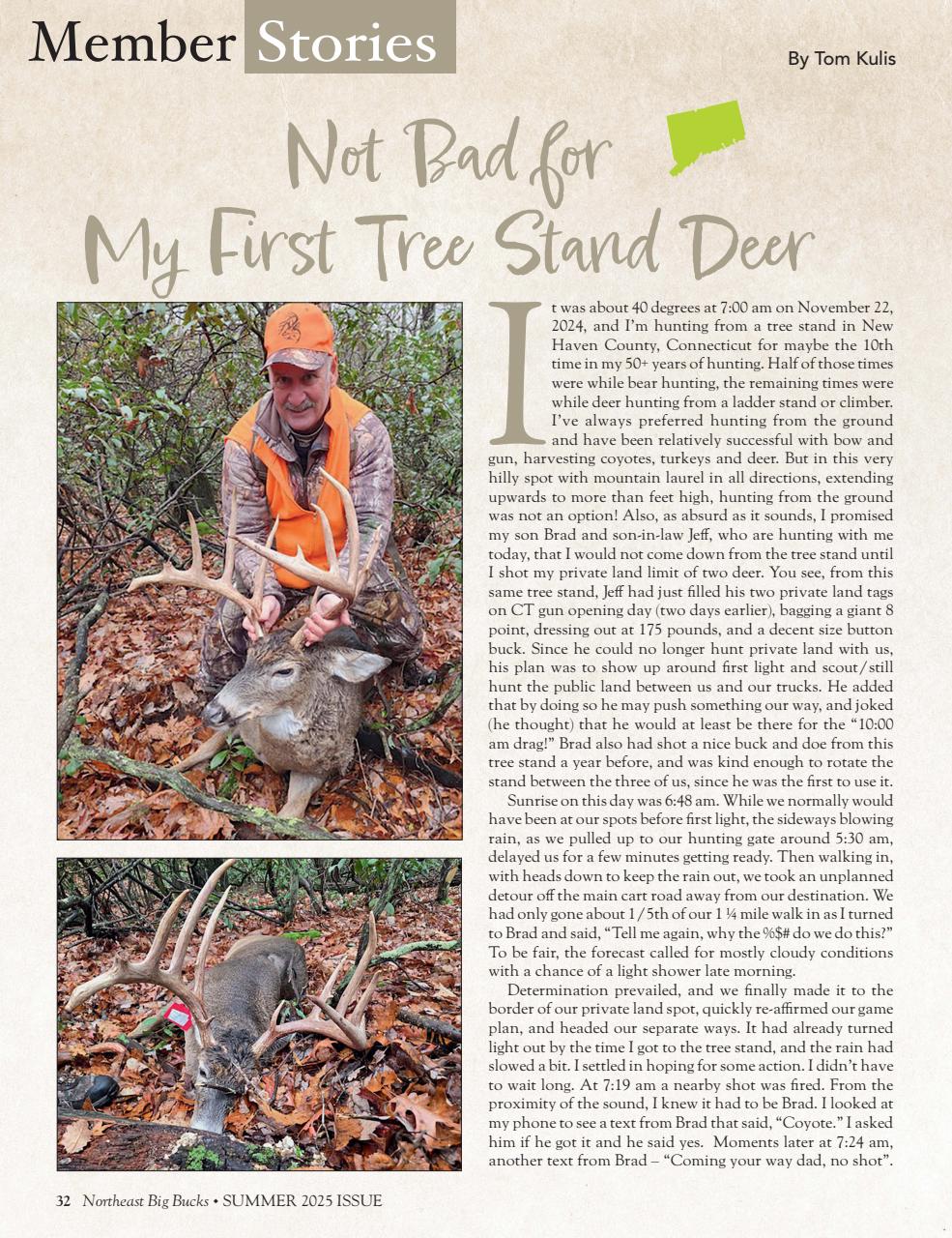 Northeast Big Bucks Preview Pages
