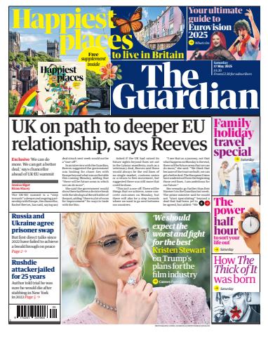 The Guardian Newspaper issue Saturday, 17 May 2025